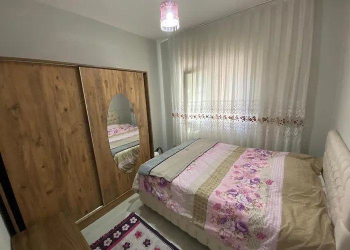 2+1 Full Furnitured House In City Center Antalya