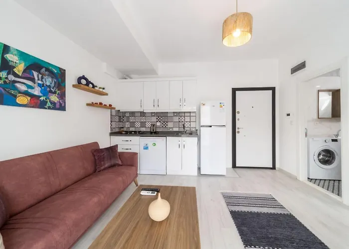 Pet friendly Comfortable Modern Flat With Balcony In Muratpasa Antalya