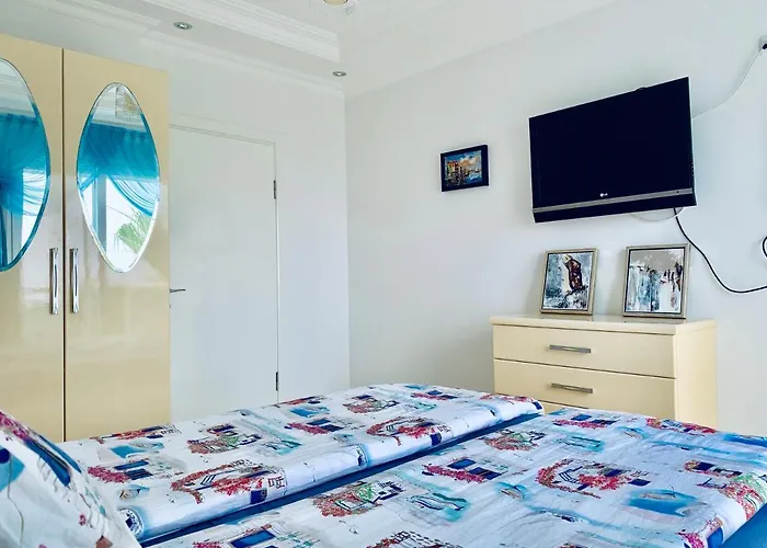 Pet friendly Panorama Sea View Vip Apartment Alanya